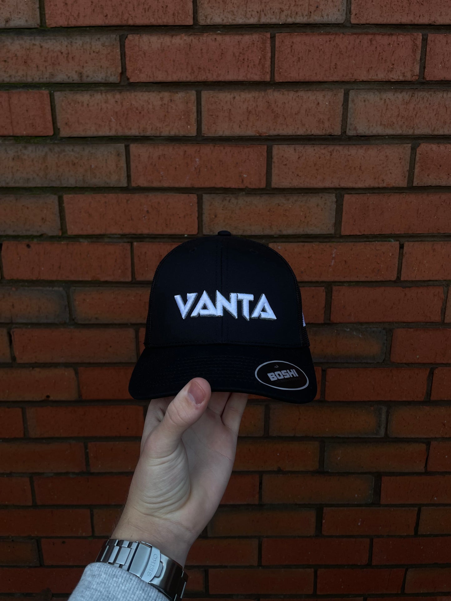 Vanta Cap - Black/White